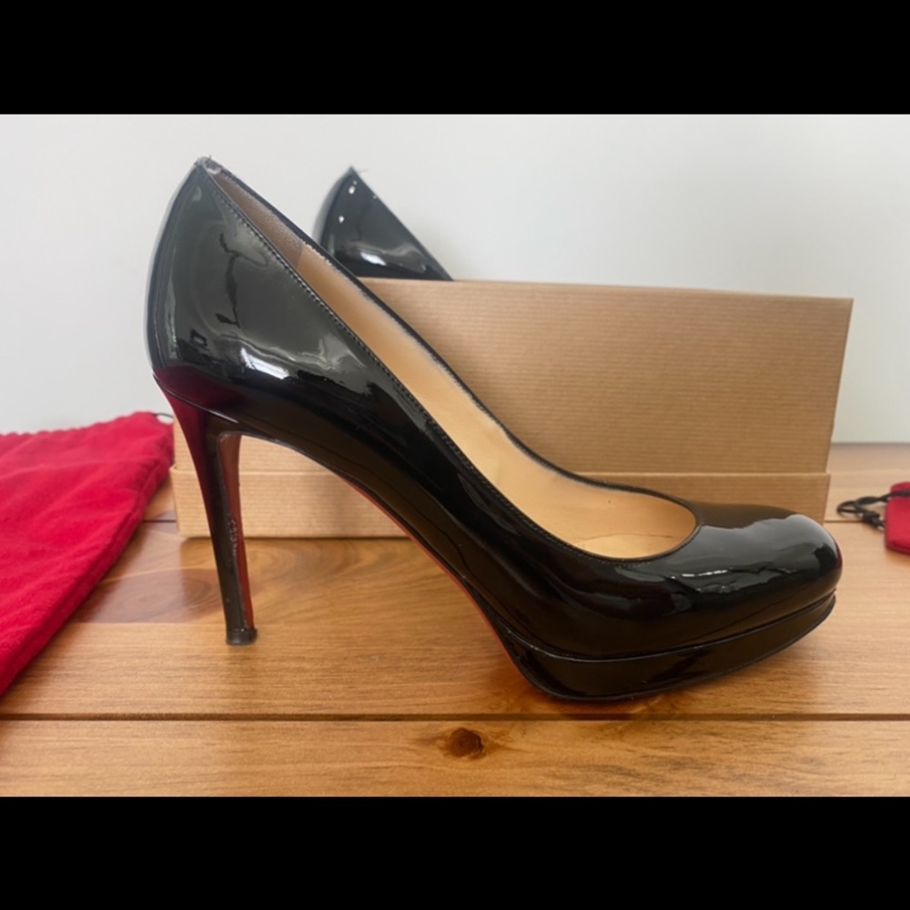 Christian Louboutin New Simple Pump 100 Patent Calf 35.5 - Picture 5 of 8